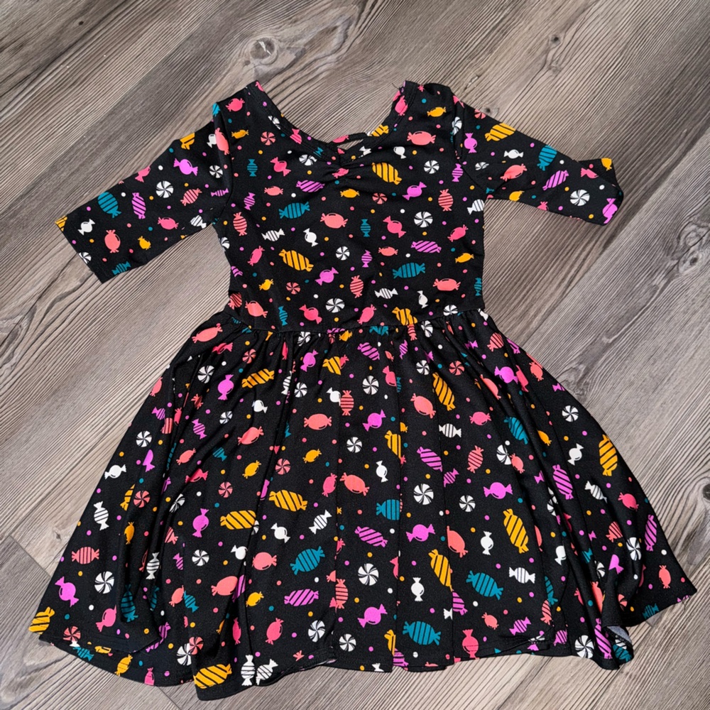 Girls Candy Twirl Dress